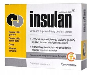 shumee Insulan tablete za normalno raven sladkorja, 30 tablet