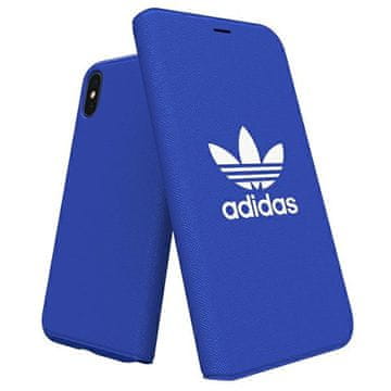 Adidas Adidas OR Booklet Case Canvas ovitek za iPhone X/Xs - moder