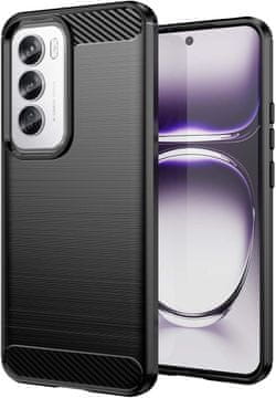shumee Karbon ovitek za Opoo Reno 12 5G črn