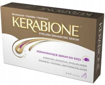 shumee Kerabione serum za krepitev in podaljševanje trepalnic 5 ml