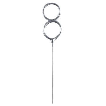 shumee Srebrne iskrice številka 8, 17 cm