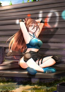 shumee A3 BARVNI PLAKAT ANIME SPIRIT OF THE GAME