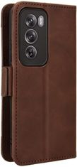 shumee Torbica z režo za kartice denarnice za Oppo Reno 12 Brown