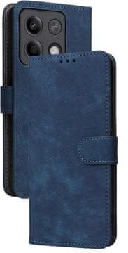 shumee RFID denarnica etui za Xiaomi Redmi Note 13 Pro 5G mornarsko modra