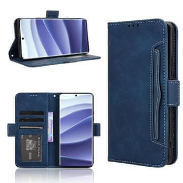 shumee Ovitek Wallet Card Slot Case za Xiaomi Redmi Note 14 Pro 5G / POCO X7 5G Navy Blue