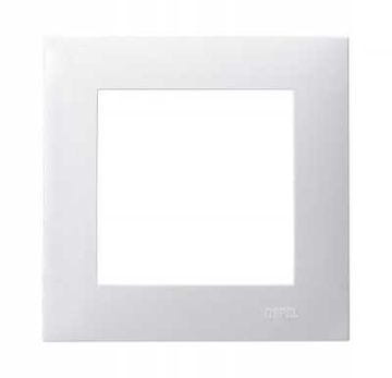 shumee SAPPHIRE enojni okvir bel R-1Z/00