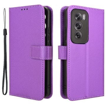 shumee Diamond Wallet etui za Oppo Reno 12 Pro vijoličen