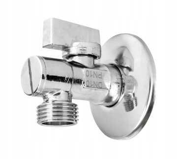 shumee MINI KOTNI KROGELNI VENTIL S FILTROM 1/2X3/4 KROMIRAN