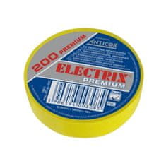 PVC električni izolacijski trak 0,18 mm x 19 mm x 18 m mavrični Electrix 200 premium pakiranje od 5 kosov