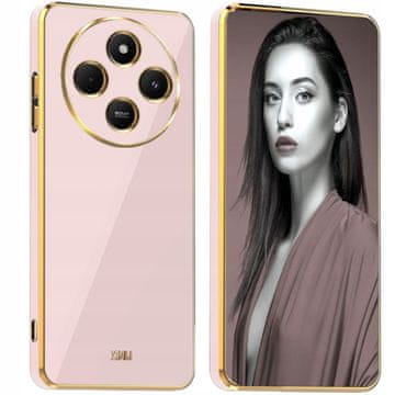 shumee Ovitek Glamour za Xiaomi Redmi 14C roza