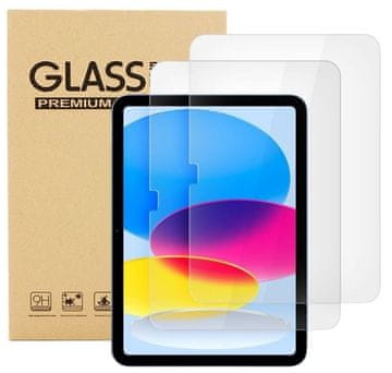 shumee 2-PAKET 9H kaljenega stekla za iPad 10.9 10. generacije 2022 / iPad 11"" (A16) 11. generacije 2025