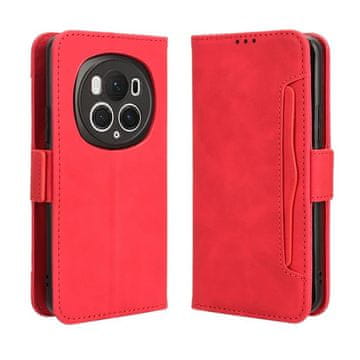 shumee Ovitek Wallet Card Slot za Huawei Honor Magic 6 Pro Red