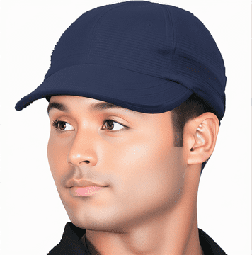 shumee Zračna kapa CZFREE z zapiranjem na ježka, temno modra