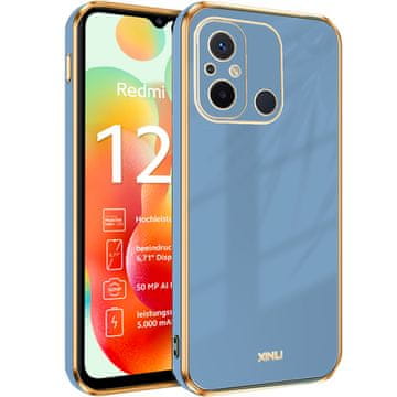 shumee Ovitek Glamour za Xiaomi Redmi 12C moder