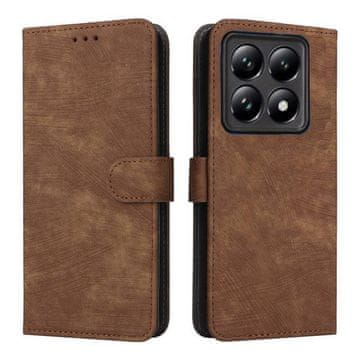 shumee RFID torbica denarnica za Xiaomi 14T rjava