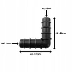 Bradas DSWA02-16L koleno za kapalno cev 16 mm