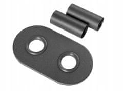 shumee INVENA KOMPLET ZA MASKIRANJE PRIKLJUČKOV ZA DVOJNI GRAFITNI RADIATOR