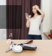 shumee Lifemate/MiLi Bluetooth GPS lokator LifeTag Tracker HD-P16-3 Android bela + torbica za ključe