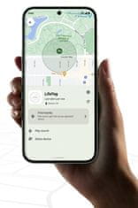 shumee Lifemate/MiLi Bluetooth GPS lokator LifeTag Tracker HD-P16-3 Android bela + torbica za ključe