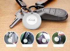 shumee Lifemate/MiLi Bluetooth GPS lokator LifeTag Tracker HD-P16-3 Android bela + torbica za ključe