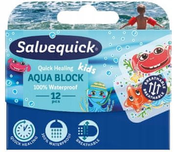 shumee Salvequick Aqua Block Kids lesene plasti x12