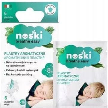 shumee NOSKI Aromatični obliži za otroke ZA MIRN SPANEC 6 kosov