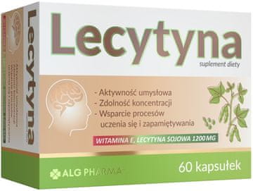 shumee LECITIN za spominsko koncentracijo Alg Pharma 60 kapsul