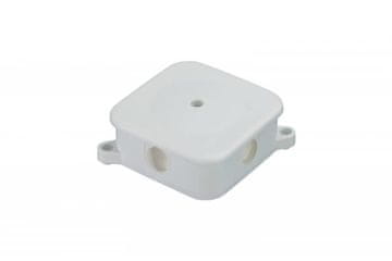 shumee Nadometna montažna doza s kabelskimi uvodnicami 85x85x35mm brez priključkov IP44 bela Pak-Plast P2.