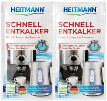 shumee Sredstvo za odstranjevanje vodnega kamna Heitmann Entkaler v vrečkah 2 x 15 g