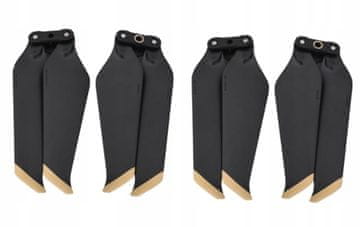 shumee DJI MAVIC 2 PRO ZOOM 8743F PROPELERJI NIZKO ZLATI 4-DELNI.