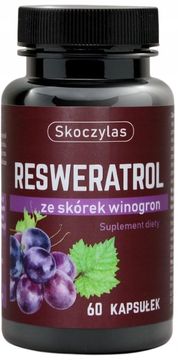shumee SKOCZYLAS Resveratrol iz grozdja SRČNI KROKOVNI OBTOK KRVNI TLAK 60 kapsul