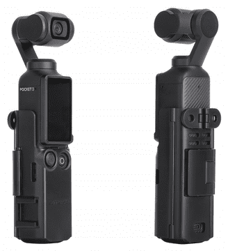 Sunnylife Nosilec pokrova ohišja in stranski nosilec za sistem GoPro za DJI OSMO POCKET 3