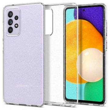 Spigen Ovitek Spigen Liquid Crystal Glitter za Samsung Galaxy A72, prozoren