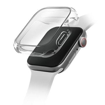 UNIQ Ovitek Garde za Apple Watch Series 7/8/9 45 mm. Prozoren.