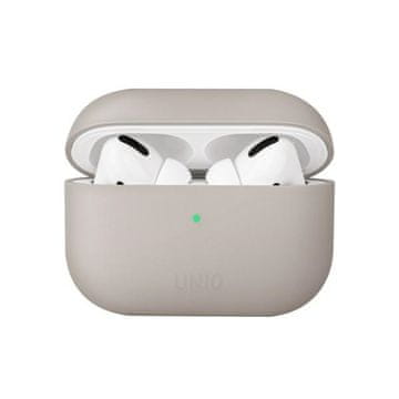 UNIQ Silikonski ovitek za AirPods Pro UNIQ Lino - bež barva