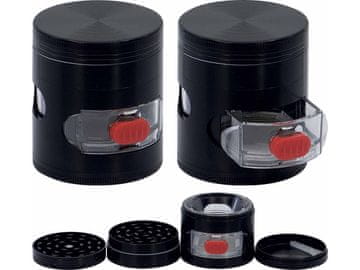 shumee Kovinski mlin s posodo 4 kosi 5 cm