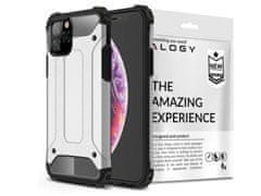 shumee Ovitek Alogy Hard Armor za Apple iPhone 11 Pro Max srebrne barve