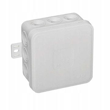 shumee V7 Fleksibilna škatla 100x100x41mm klik bela