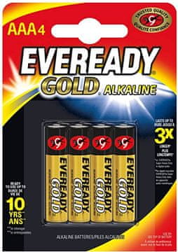 shumee 4x alkalne baterije Eveready Energizer AAA