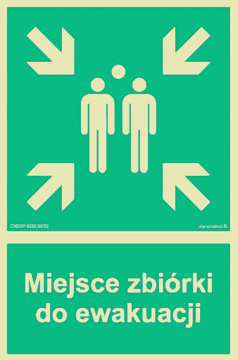 shumee AF007 Zbirno mesto za evakuacijo AF007_100X150_P