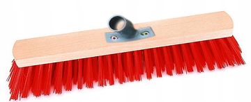 shumee Pometač ulic 60 cm trdi ščetin za pometanje pločnikov