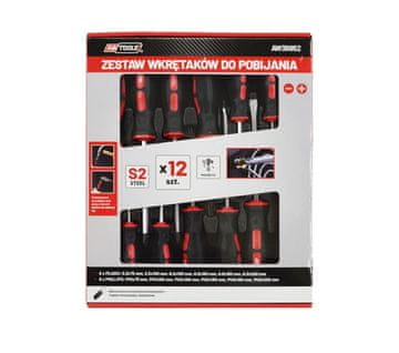 shumee AWTOOLS KOMPLET IZVIJAČEV 12-delni.