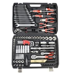 awtools AWTOOLS KOMPLET KLJUČEV 122-delni 1/2"" / 1/4"" ČRNE VRSTE