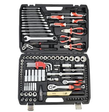 shumee AWTOOLS KOMPLET KLJUČEV 122-delni 1/2"" / 1/4"" ČRNE VRSTE