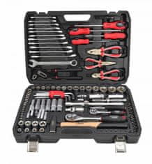 awtools AWTOOLS KOMPLET KLJUČEV 122-delni 1/2"" / 1/4"" ČRNE VRSTE