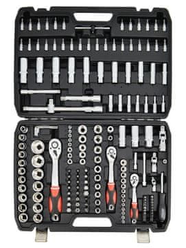 shumee AWTOOLS KOMPLET KLJUČEV 173-DELNI 1/2""/3/8""/1/4"" ČRNE VRSTE