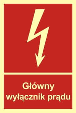 shumee BC008 Svetleča tabla za glavno stikalo 20x30