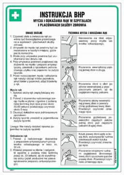 shumee DD017 Navodila za varnost in zdravje pri delu za umivanje in razkuževanje rok v bolnišnicah