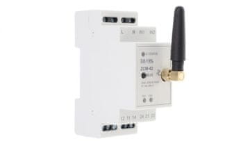 Zamel WiFi časovnik 2xNO/NC 16A (vklopni tok 111A/20ms) 230V AC ZCM-42 EXT10000265