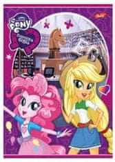 shumee ZVEZEK Z MREŽO laminiran 16 listov Moj mali poni Equestria Unipap
